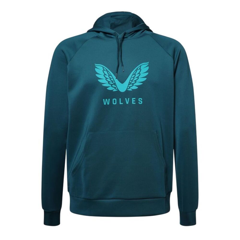 Castore Mens Wolves Hoodie / Bay Green